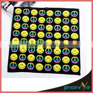 High Quality Kids Cotton Screen Print Handkerchiefs