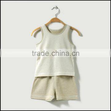 summer sleeveless shirt organic cotton baby singlet