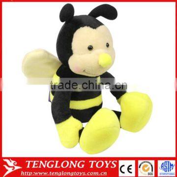 Cute 11'' Plush Stuffed Bee Toy Soft Plush Bumble Bee Toy