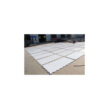 Artificial Synthetic ice rink for hockey