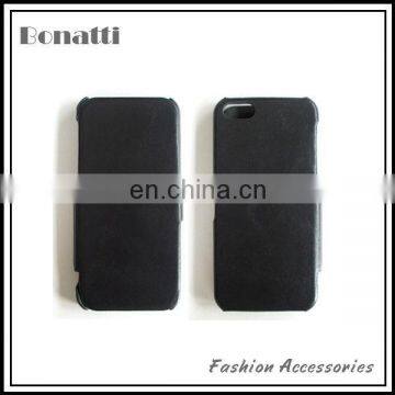 Leather microfiber cell phone case