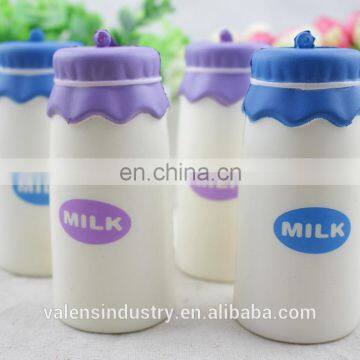 OEM Wholesale Stress Release Soft PU Japan Squishy Licensed Kawaii Slow Rising Milk Bottle Toys Factory Supplier photo-4