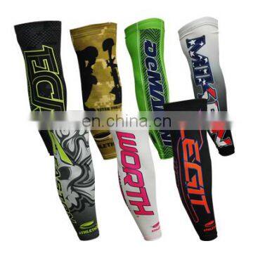 wholesale cycling wear arm sleeves - Hot sale sublimation cycling arm warmer and hand sleeves custom arm sleeves