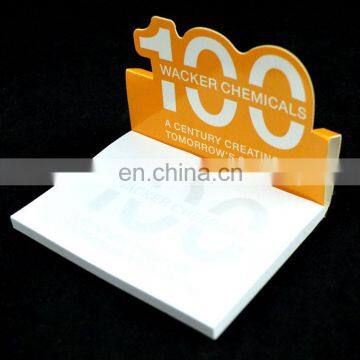 creative hard cover sticky note pad