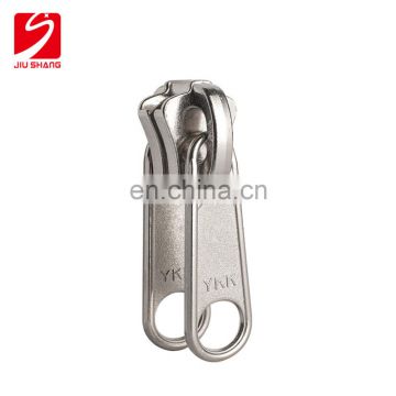 Custom locking plastic zipper sliders with nylon rope