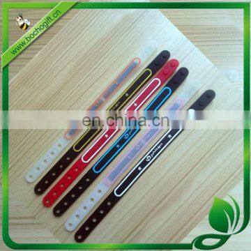 adjustable silicone wristband