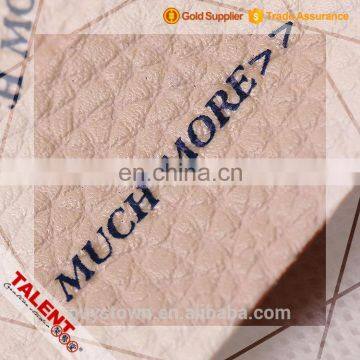 Custom High Cost Performance Synthetic Leather Patch Label For Product Decoration photo-6