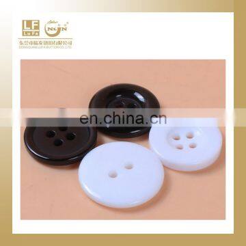 4 hole beige resin button