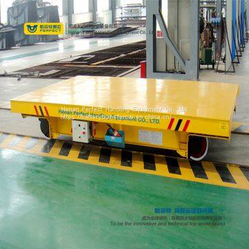 workshop Rail Transporter Pallet Transfer Cart with DC Power