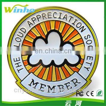 Custom Enamel Membership Badge/metal lapel pin