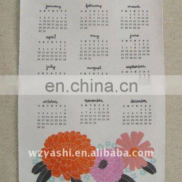 wall calendar cheap printing wll calendar