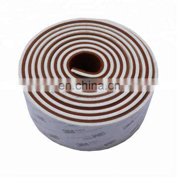 Melors Light Brown + White Color EVA Foam Marine Boat Flooring Faux Teak Strip