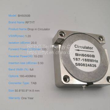 RFTYT Microwave Coaxial Isolator VSWR 1.20 Wireless RF Drop In Circulator photo-3