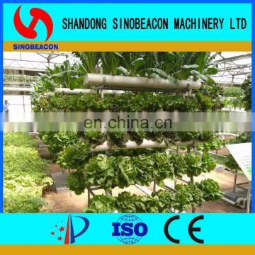 Commercial Hydroponics Greenhouse With Vertical NFT PVC Pipe photo-6
