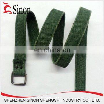 strap fashion military canvas woven ribbon with cloth waistband