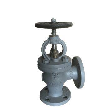 JIS Marine Valve Cast Steel Angle Valve F7320 10K