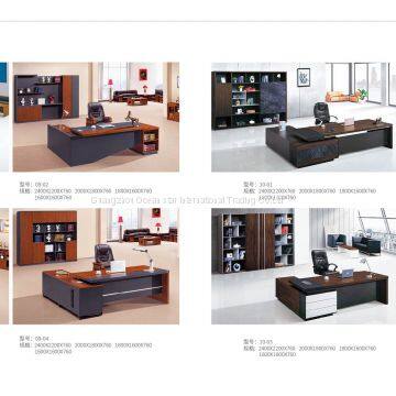 Luxury Eco Manager Executive Wooden Modern Office Desk photo-4