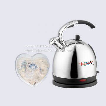 Stainless Steel Manufacturer Electric Kettle With Voice and LED Flash Prompt photo-2