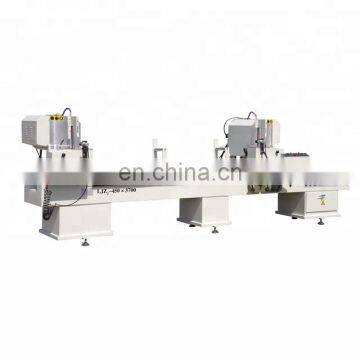 aluminun-PVC profiles cutting machine /Double Head Cutting Saw LJZ2 450X3700