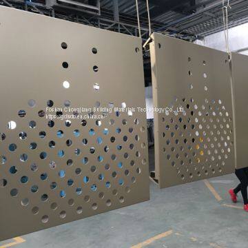 3.0mm &3.5mm Thickness For Subway Station & School Reliefs Aluminium Veneer