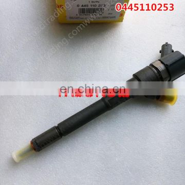 100% Genuine and New Common rail injector 0445110253/0 445 110 253/0445110254 for 338000-27800