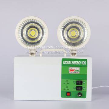 Chargeable Led Emergency Lighting Twin Spot Fire Emergency Lights
