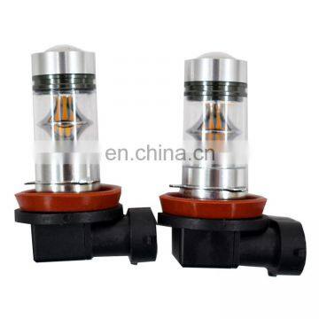 100W H11 H8 H9 High Power C-REE 3000K Orange LED Fog Lights Bulbs US w#1