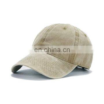 Sunshade Washable Adjustable Pure Color Baseball Cap Hat Made in China