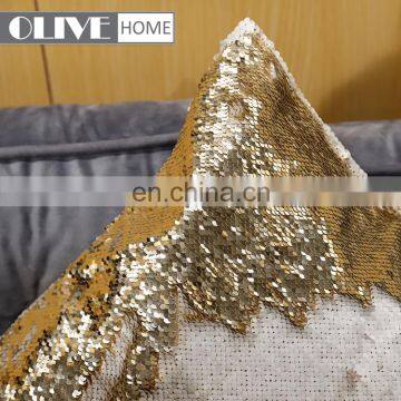 Fashion Decorative Glitter Mermaid Reversible DIY Sequin Sofa Cushions Pillow photo-3