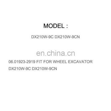 DIESEL ENGINE PARTS BOLT ASSY M6X40 06.01923-2919 FIT FOR WHEEL EXCAVATOR DX210W-9C DX210W-9CN