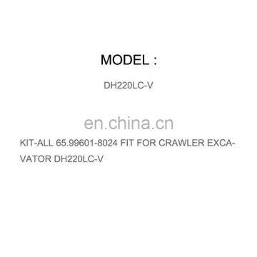 DIESEL ENGINE PARTS OVER HAUL GASKET KIT-ALL 65.99601-8024 FIT FOR CRAWLER EXCAVATOR DH220LC-V