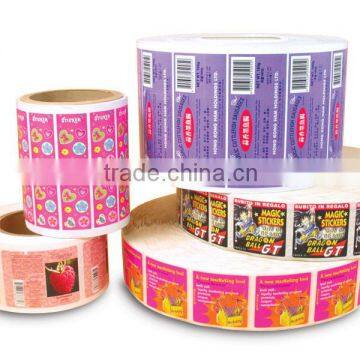 Waterproof Transparent Product Label Roll Sticker Printing Roll Label photo-2