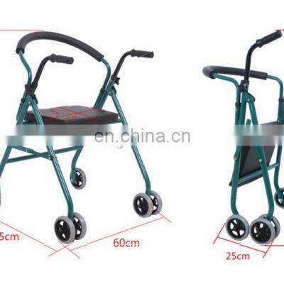 Good Price Rollator With Seat 4 Wheels Walker for Old People photo-2