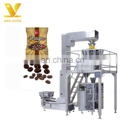 KV Automatic 500g coffee beans pouch weighing and packing machine