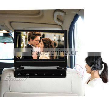 Erisin ES398 9" Digital Screen Car Monitor Headrest USB DVD