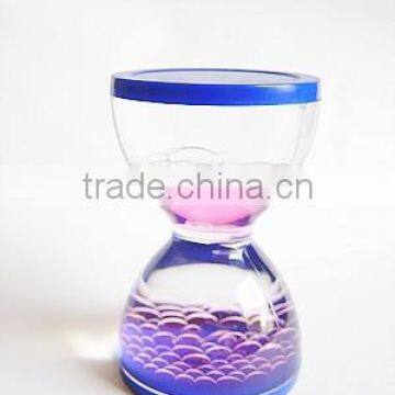 Color Liquid Oil Timer, Color Acrylic Hourglass