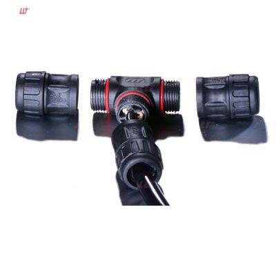 Tuv L25 Screw Pins Electric Wire Connector Types,Ip67 Waterproof Power Adapter Connector photo-4