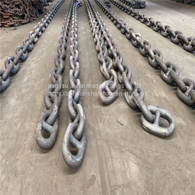 China aohai 30mm marine anchor chain supplier