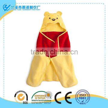 100 Cotton Cheap Warm Terry Hooded Baby Bathrobe