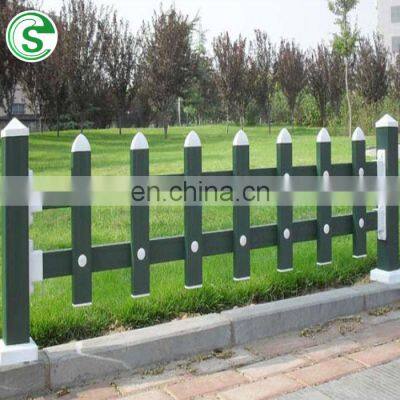 PVC garden house vinyl plastic picket privacy fence