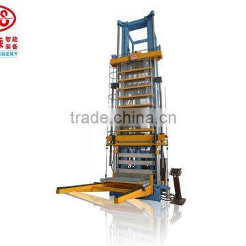 Vertical tube expander machine for expanding