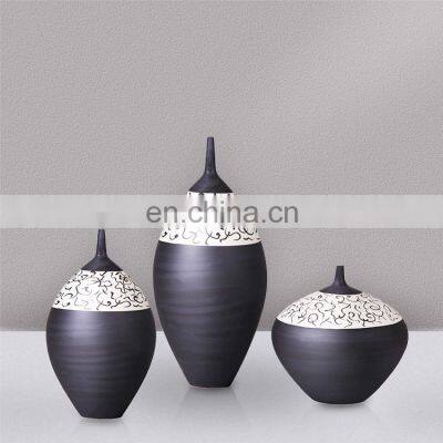 Luxury China Egyptian Style Modern Decorative Vase Ceramic For Home Decoration