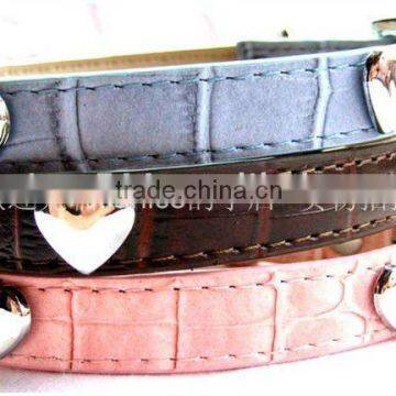 pink dog collar pet collar