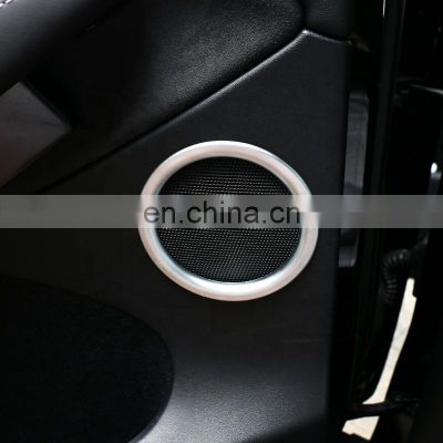 For Tesla Model Y White Car Door Audio Speaker Strip Cover Ring Sticker ABS Car Interior Accessories