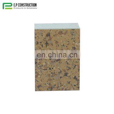 16mm Color Fiber Cement Exterior Wall Cladding Board Price Fireproof Decorative 75mm EPS Sandwich Panels Board photo-2