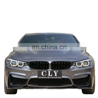 pp material Car accessories for BMW 4 Series F32 F33 F36 change to M4 car bumpers Body kits