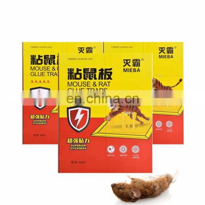 Mr.Zhao Disposable Trap Mouse Glue Trap with White Glue Factory Direct Sale