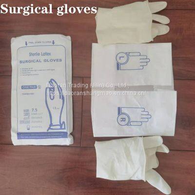 Gants de caoutchouc médicaux photo-2