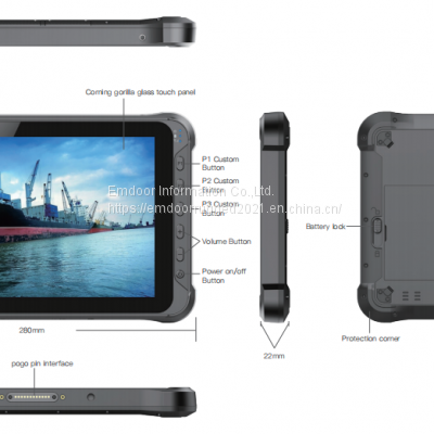 10'' Android: EM-Q15P Android 10.0 System Tablet