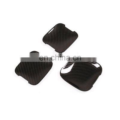 20-21 For Land Rover Defender Door Bowl ABS Carbon Fiber Pattern 3-Piece Set (90 Version)